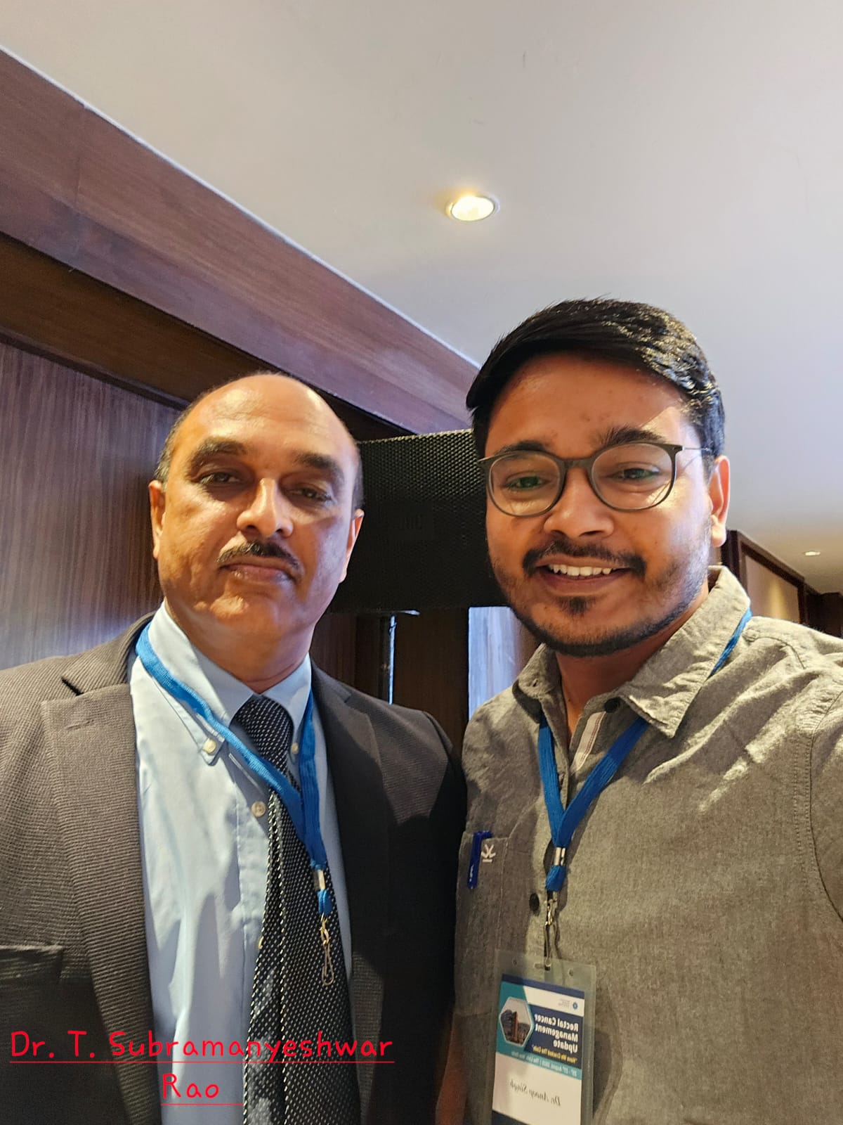 Professional Discussion During Conference